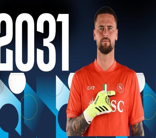 官方：那不勒斯與門將孔蒂尼續(xù)約至2031年