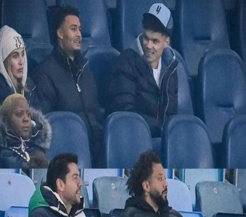 關(guān)注青訓比賽，奧賴(lài)利、馬塞洛現場(chǎng)觀(guān)看曼城U21vs皇馬U21