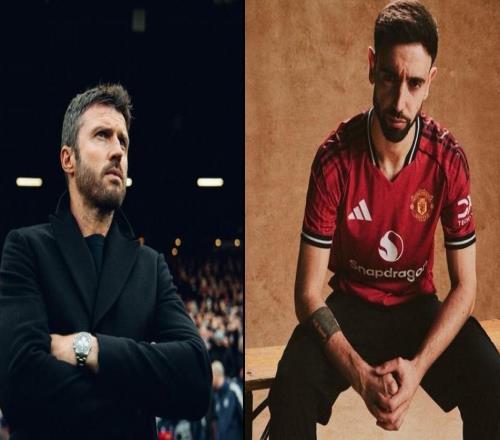 當(dāng)不了隊友當(dāng)你教練了，B費此前說最想搭檔的曼聯(lián)傳奇是卡里克