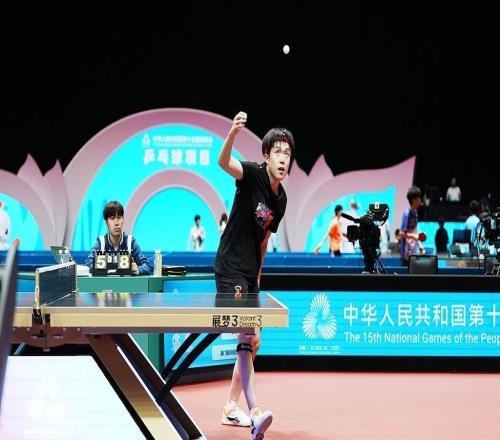 王楚欽全運(yùn)會(huì)男單晉級(jí)，下一輪迎戰(zhàn)黃鎮(zhèn)廷