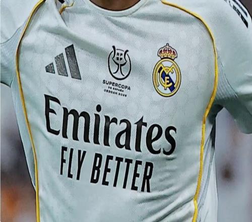 2025年俱樂部球衣銷量榜：皇馬居首，巴薩第二，巴黎第三