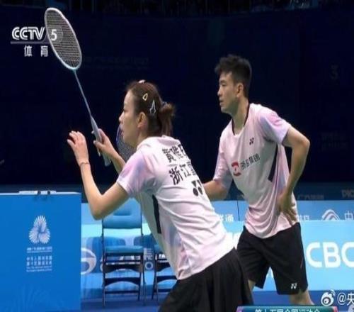 鄭思維黃雅瓊奪得全運會羽毛球混雙冠軍