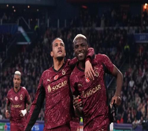 繼伊爾馬茲之后，奧斯梅恩是第二位歐冠戴帽的加拉塔薩雷球員