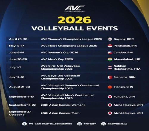 2026女排亞錦賽落戶(hù)天津中國女排主場(chǎng)沖奧