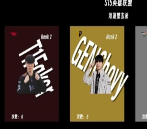 不含打野！S15世界賽“吃鱉王”：JKL七次第1FakerChovy緊隨其后