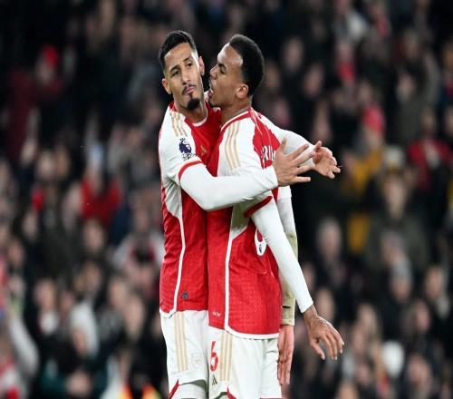 阿森納同時(shí)缺少加布里埃爾和薩利巴，為近162場(chǎng)聯(lián)賽第二次