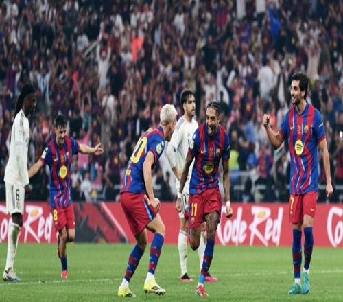 足壇瘋狂夜，巴薩擊敗皇馬奪冠，國米遭那不勒斯逼平