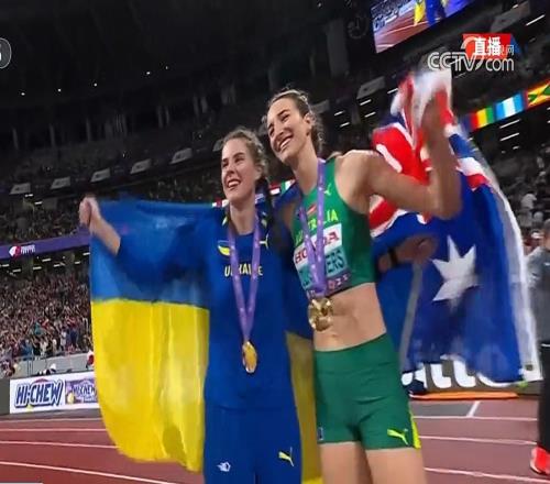 世錦賽女子跳高：奧利斯拉格斯2.00米奪冠，瑪胡奇科摘銅