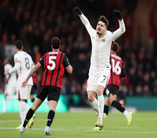 切爾西00伯恩茅斯！英超3輪不勝僅拿2分加納喬中柱9號(hào)鋒霸傷退