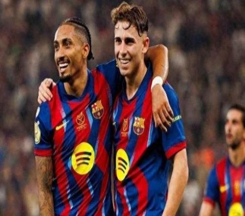 巴塞羅那5比0大勝畢爾巴鄂競技，強勢晉級西班牙超級杯決賽