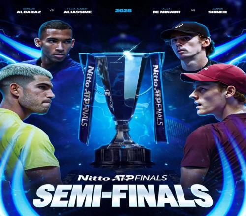 都靈總決賽四強全部誕生，辛納和阿卡的冠軍之戰(zhàn)已進入倒計時