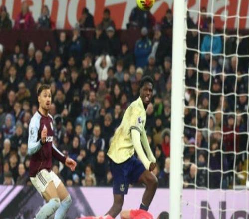 英超：阿斯頓維拉0比1埃弗頓