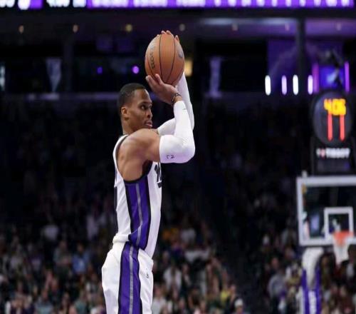 威少6記三分刷新賽季新高國王大勝奇才展現(xiàn)投射進化