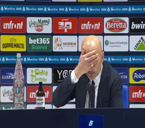 斯帕萊蒂：卡利亞里球員臥草太多，裁判總是被迫去叫他們起來(lái)