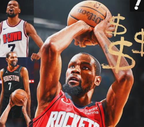 杜蘭特與火箭續(xù)約兩年，總薪資達到5.982億美元攀升NBA歷史第一