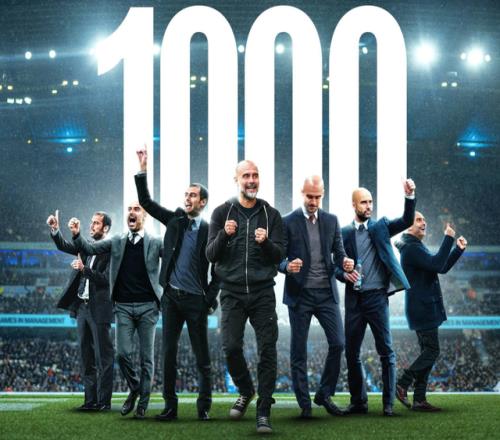 英超23億大戰！瓜迪奧拉迎執教1000場(chǎng)：715勝40冠頂級大師