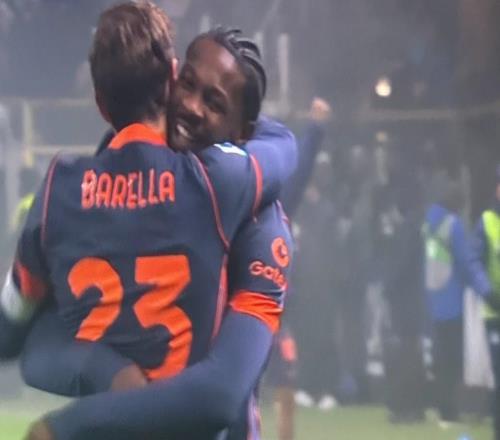 97分06秒，馬庫斯圖拉姆打進(jìn)國米0405賽季以來意甲最遲進(jìn)球