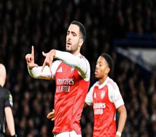 梅里諾2025年英超打進(jìn)8球，是阿森納隊(duì)內(nèi)聯(lián)賽頭號(hào)射手