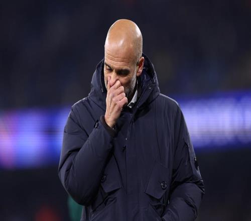 曼城玩脫了輪換10人致主場翻車！7年神跡終結(jié)54歲瓜帥：很后悔