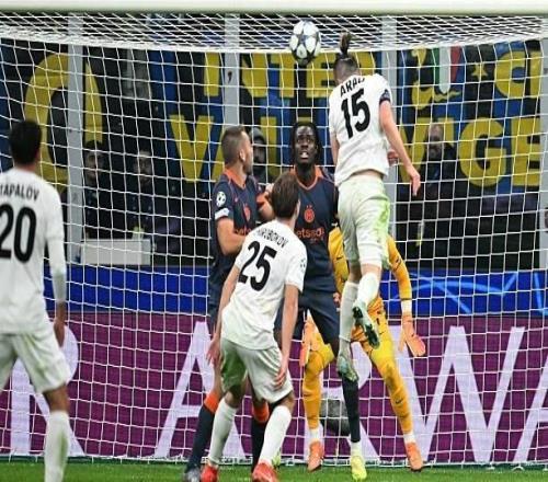 國米被凱拉特破門(mén)，本賽季歐冠已經(jīng)只剩阿森納沒(méi)有丟球