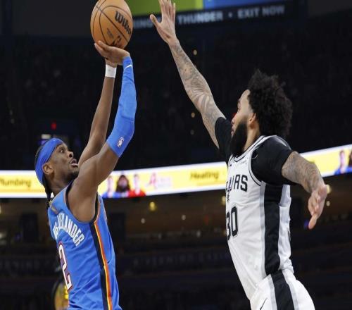 雷霆隊(duì)亞歷山大揭秘?fù)魯●R刺的秘訣，此前雷霆連續(xù)3場(chǎng)馬刺隊(duì)