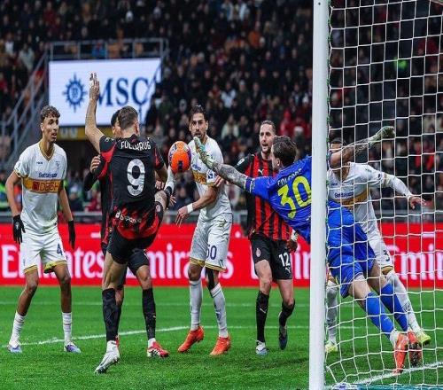 AC米蘭10萊切升至聯(lián)賽第二