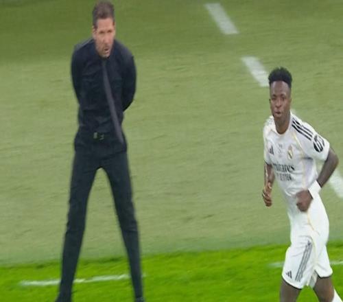 皇馬21馬競，晉級西超杯決賽，維尼修斯與西蒙尼互噴