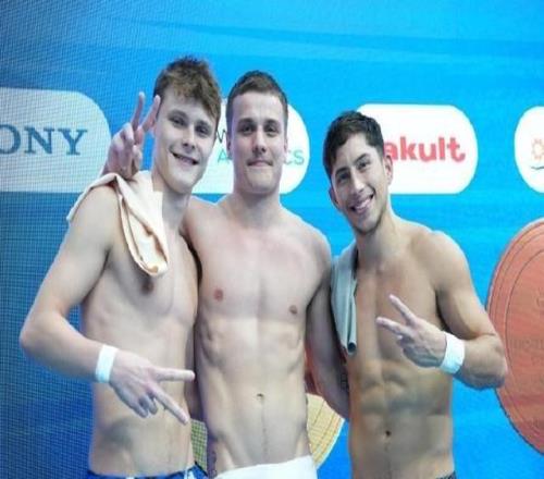 男子10米臺：澳大利亞選手奪冠，朱子鋒第四、趙仁杰第五