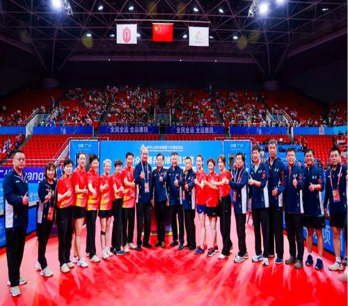 五金到手，全運(yùn)會(huì)群眾乒乓球比賽北京隊(duì)位列金牌榜首