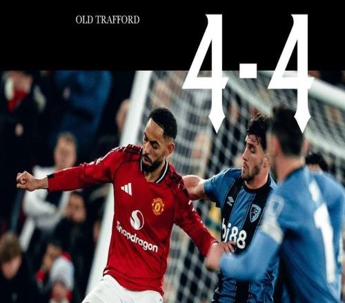 3平2負(fù)，曼聯(lián)已連續(xù)5次英超對(duì)陣伯恩茅斯不勝