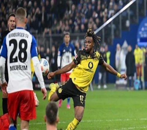 德甲：漢堡1比1多特蒙德