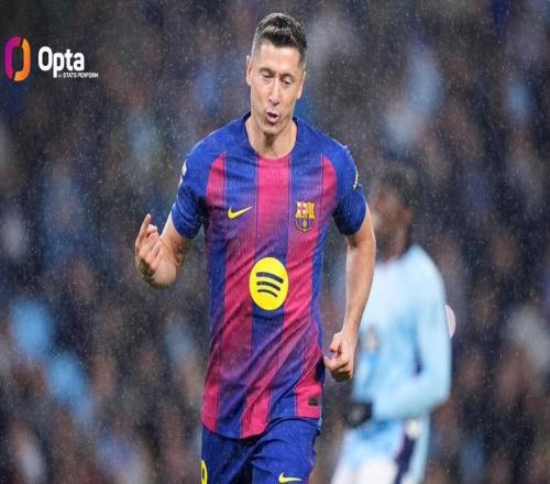 萊萬(wàn)西甲生涯進(jìn)74球，同期單一聯(lián)賽進(jìn)球數(shù)僅次于哈蘭德和凱恩