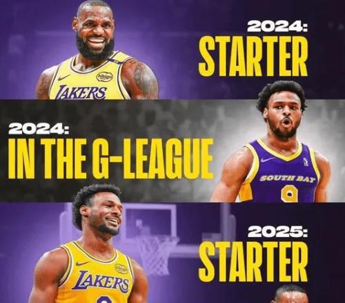 NBA戲劇性一幕：布朗尼成為湖人首發(fā)，詹姆斯被下放到發(fā)展聯(lián)盟！