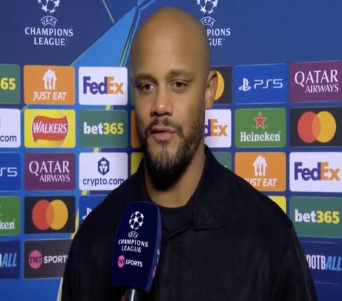 孔帕尼：阿森納替補(bǔ)陣容很強(qiáng)大，我很想盡快再次和他們交手