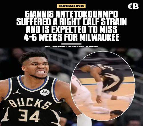 扎心！東部第11+無對抗受傷，字母哥，徹底絕望了，還打個球