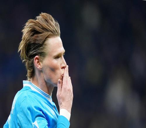 4場4球，國米是麥克托米奈職業(yè)生涯取得進球最多的對手