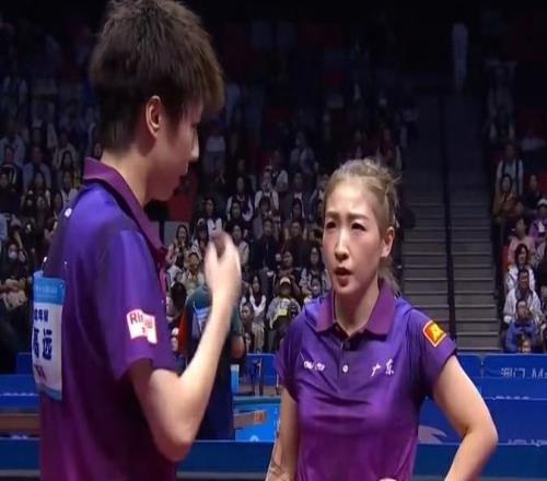 林高遠(yuǎn)劉詩雯43逆轉(zhuǎn)袁勵岑王藝迪，晉級全運(yùn)會混雙決賽