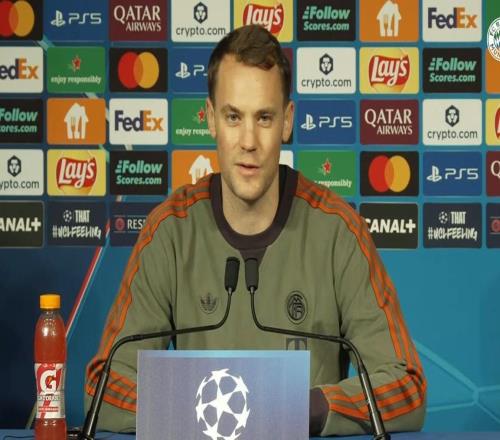 諾伊爾：雖然對陣巴黎不是場淘汰賽，但對我們而言是榮譽之戰(zhàn)