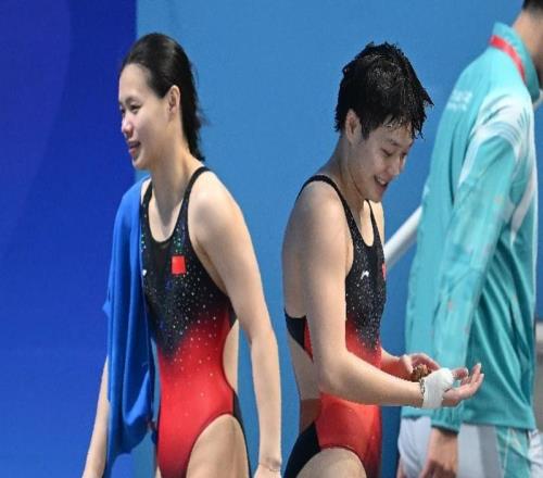 林珊力壓陳藝文登頂女子三米板，成十五運(yùn)會“三冠王”