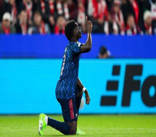 無限火力，薩卡職業(yè)生涯首次單場完成5次射正