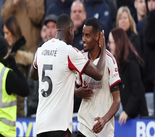 381分鐘&10次射門(mén)，伊薩克攻入利物浦生涯英超首球