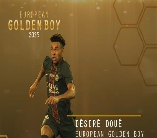 16球16助5冠，官方：杜埃榮膺金童獎(jiǎng)