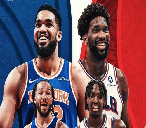 NBA官方曬阿布扎比賽海報：唐斯、恩比德C位亮相