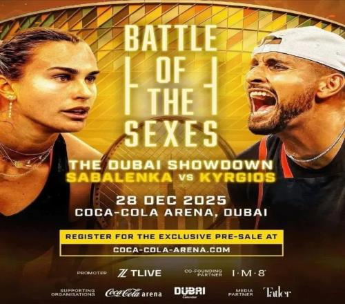 克耶高斯稱輸薩巴倫卡就退役，網(wǎng)友替椰子擔心：難贏性別大戰(zhàn)規(guī)則