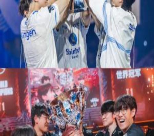 賽事官方分享DRX、T1奪冠圖：兩支從入圍賽打起的冠軍隊伍