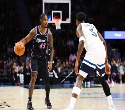 歷史首人！愛(ài)德華茲33分25歲前1200三分森林狼終結熱火4連勝