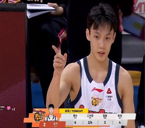 CBA：胡明軒13中3迎八連勝，勁敵9中9五封蓋，下一場(chǎng)終極對決