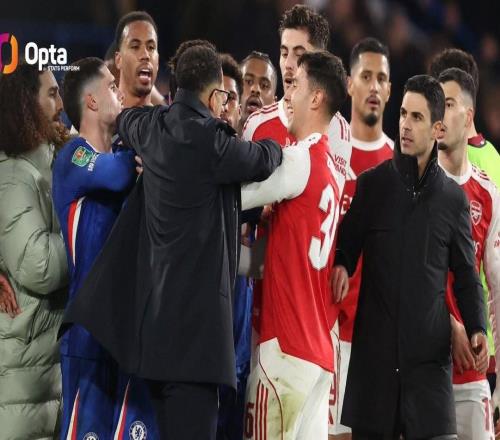 自溫格以來，塔帥是首位連續(xù)8次客戰(zhàn)切爾西不敗的槍手主帥