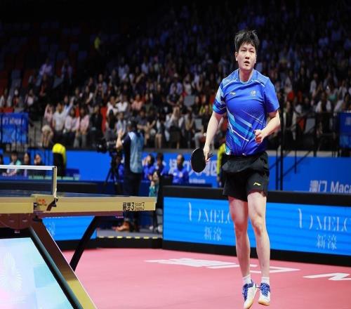 更釋放、更輕快的樊振東，晉級全運會乒乓球男單八強