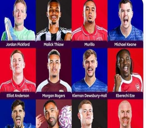 希勒評英超本輪最佳陣容：埃澤領(lǐng)銜，內(nèi)托、皮克福德等人在列